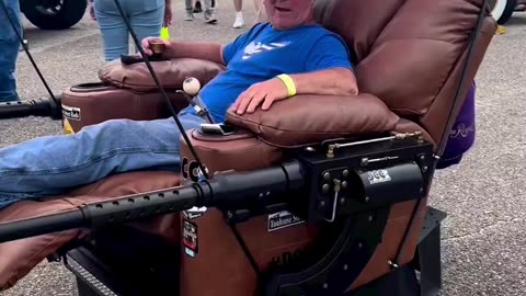 The freedom chair, available at your local Walmart