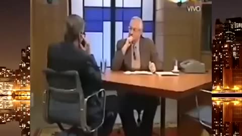 Olavo de Carvalho e Boris Casoy - 1998.