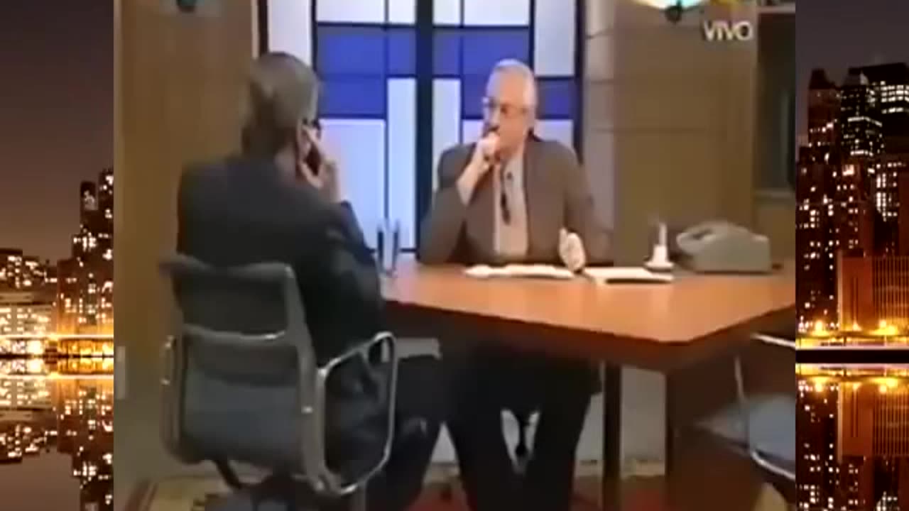 Olavo de Carvalho e Boris Casoy - 1998.