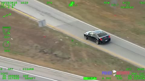 Texas Police Helicopter Video Captures Shootout on Highway