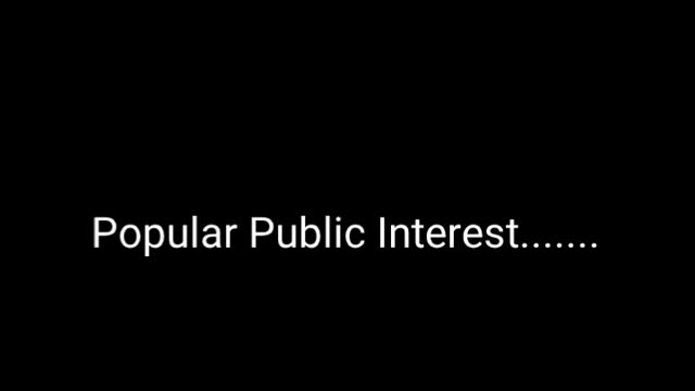 Continuing from public Interest