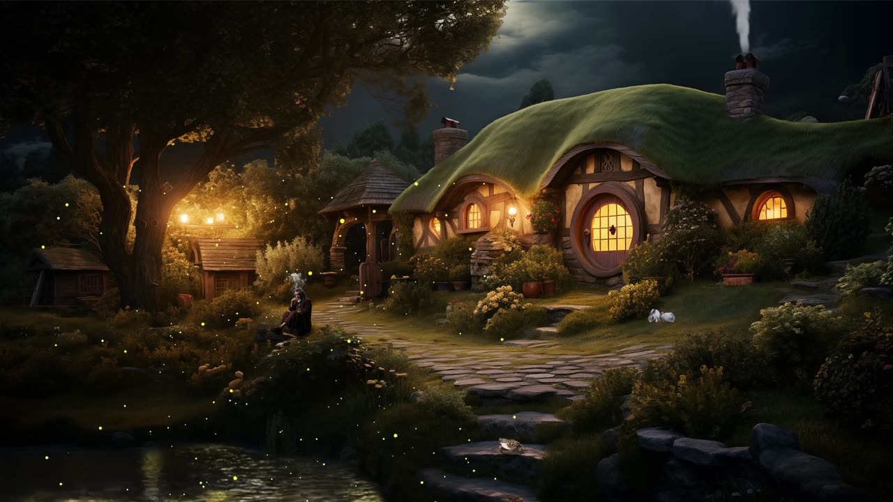 Hobbiton Springtime Ambience | Sleep Aid