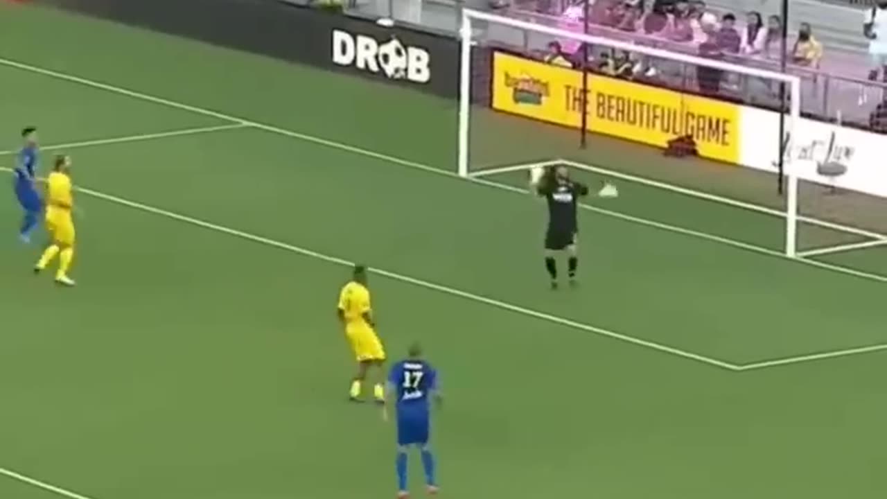 "The most incredible goalkeeper you'll ever see!"