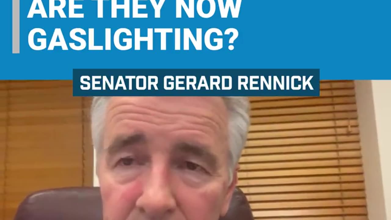 Sen Gerard Rennick - They knew the Covid Vaccine risks, why are they gaslighting?