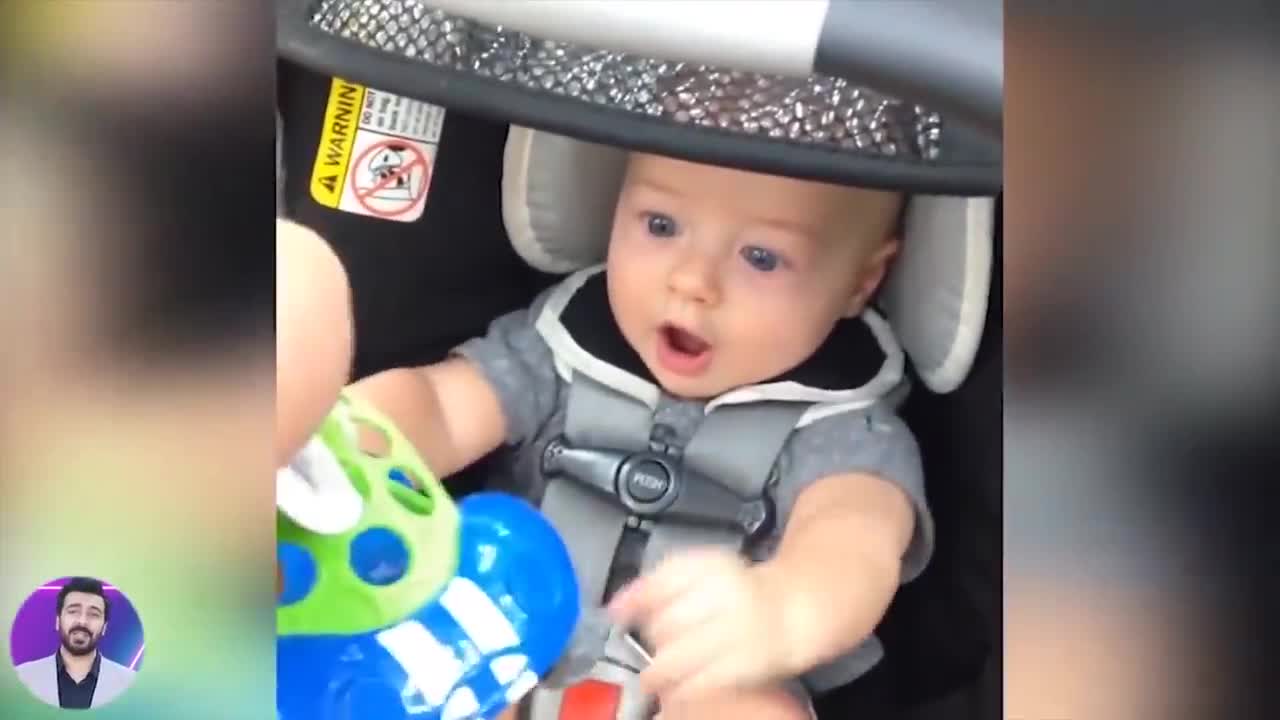 Try Not To Laugh : 1001 Funny Reaction when Babies go to Shopping First Time