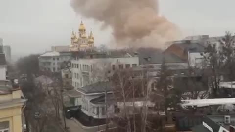 Something happened in the center of Kharkov