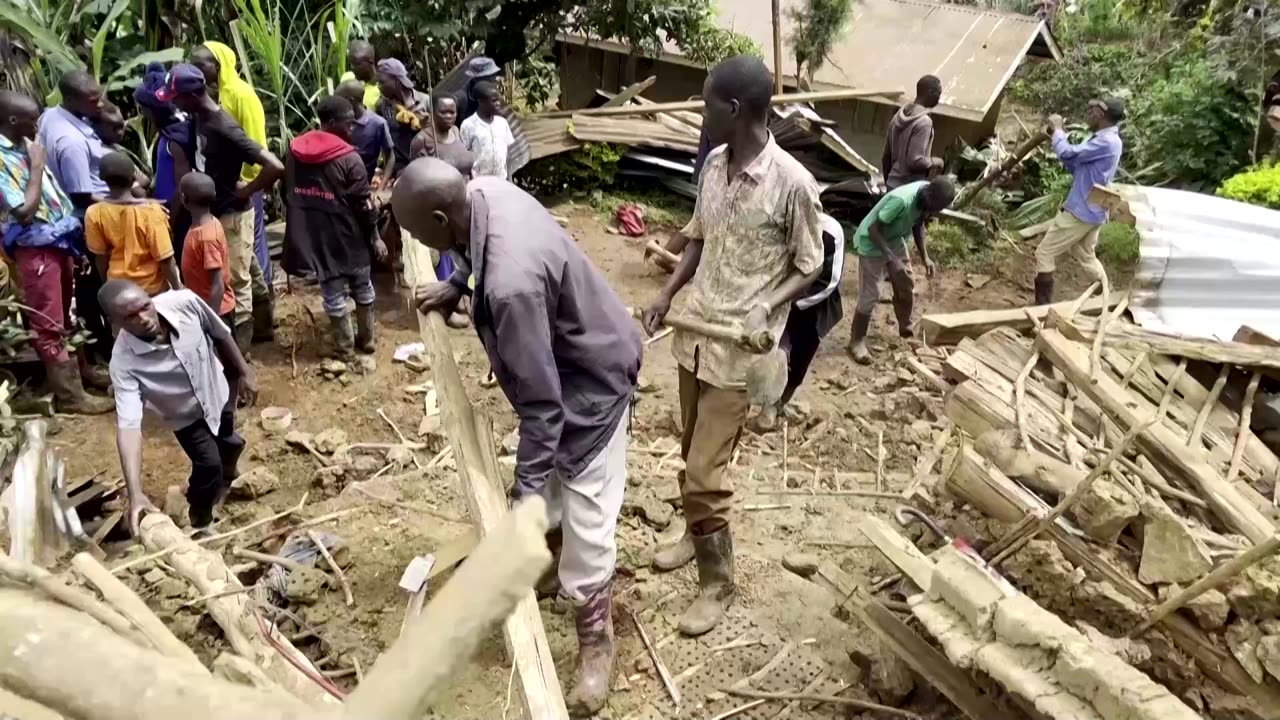 Uganda landslide kills more than a dozen; 100+ missing