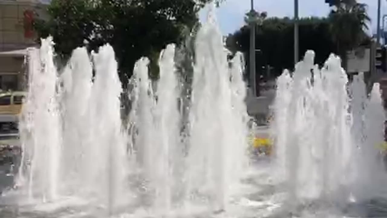 Fountains.