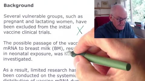 Covid Vacine MRNA in breast milk (Dr. John Campbell - Sept. 2023)