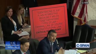 Senator Cruz Just Brought the Receipts on Judge Ketanji Jackson's Radical Past