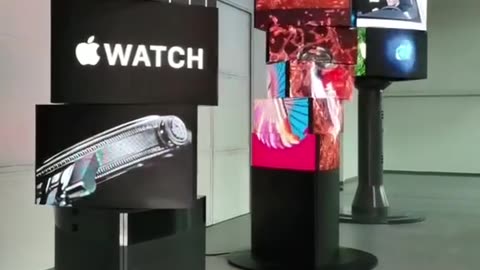 **Unleash the Future of Advertising with the Mesmerizing Rotating LED Display! 🌟**