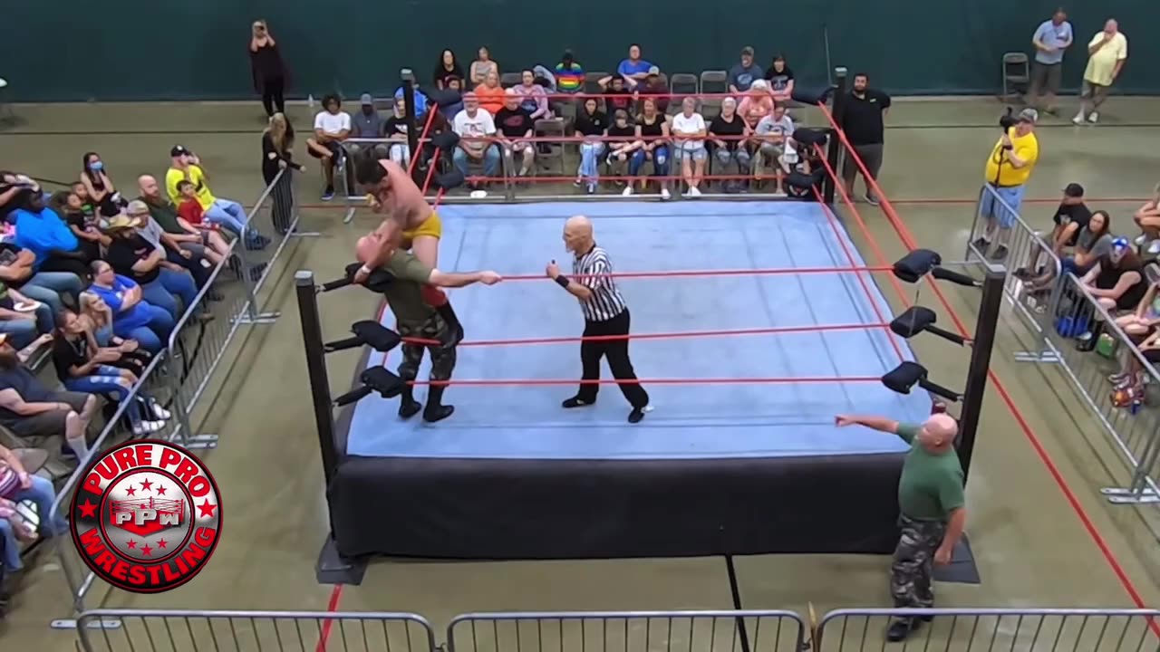 Pure Pro Wrestling:Col.Spud Wade vs Yela Man