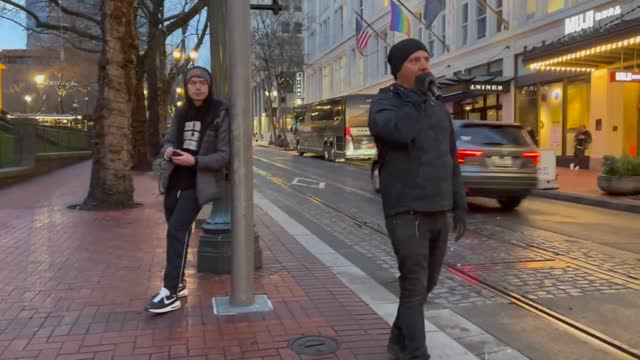 On Portland Streets / Ghost Town Evangelism