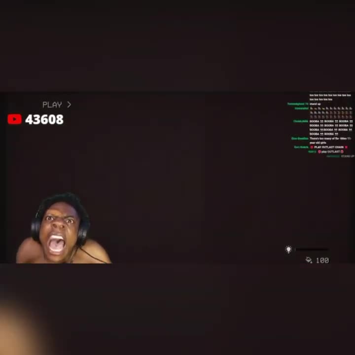 I show speed getting scared 😂