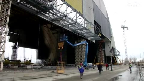 Russian soldiers kick up radioactive dust in Chernobyl as 'dirty bomb ingredient