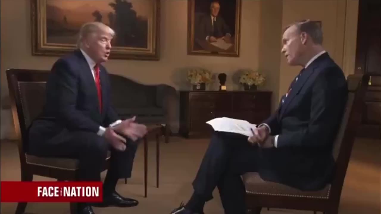 Trump on Face The Nation RE: Flynn in Russia in 2015