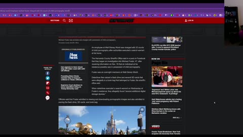 Another Disney World employee gets caught with child pornography