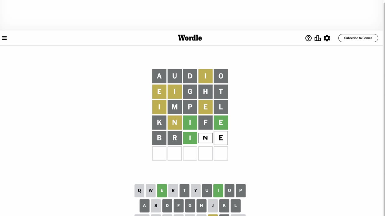 Wordle 2023-05-26