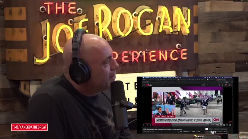 Joe Rogan and Matt Taibbi Call Bullsh*t on the 'Patriot Front'.