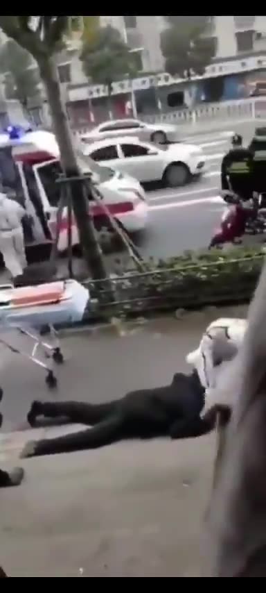 ככה הסינים יצרו מגיפה מביימים נפילות ומוות חכו לסוף