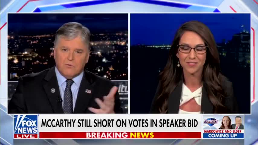 Hannity & Lauren Boebert's Speaker Spat Gets HEATED
