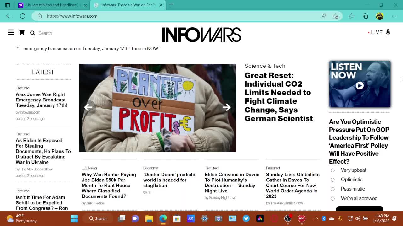 1-16-23 APfnS Live archive