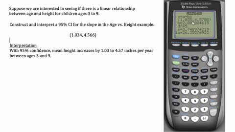 Lecture 24L - Correlation & Regression TI-84