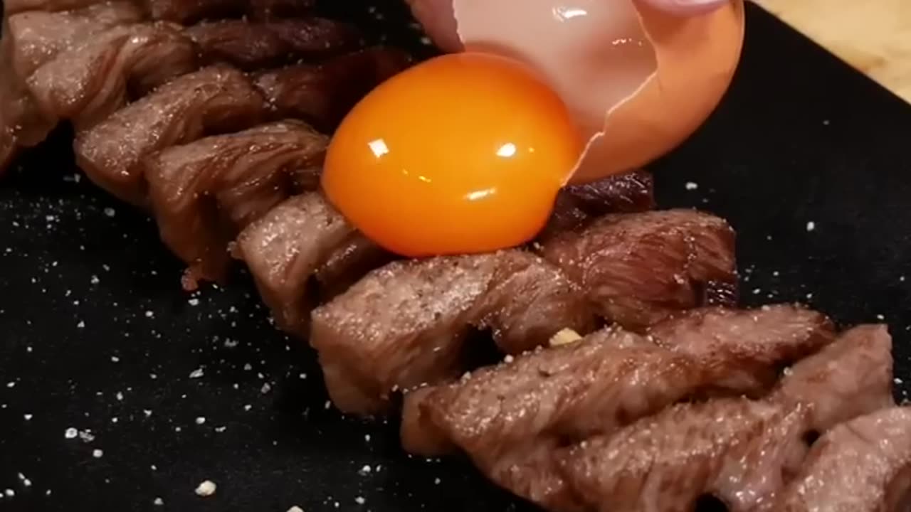 Fried average sized Wagyu @brentrivera