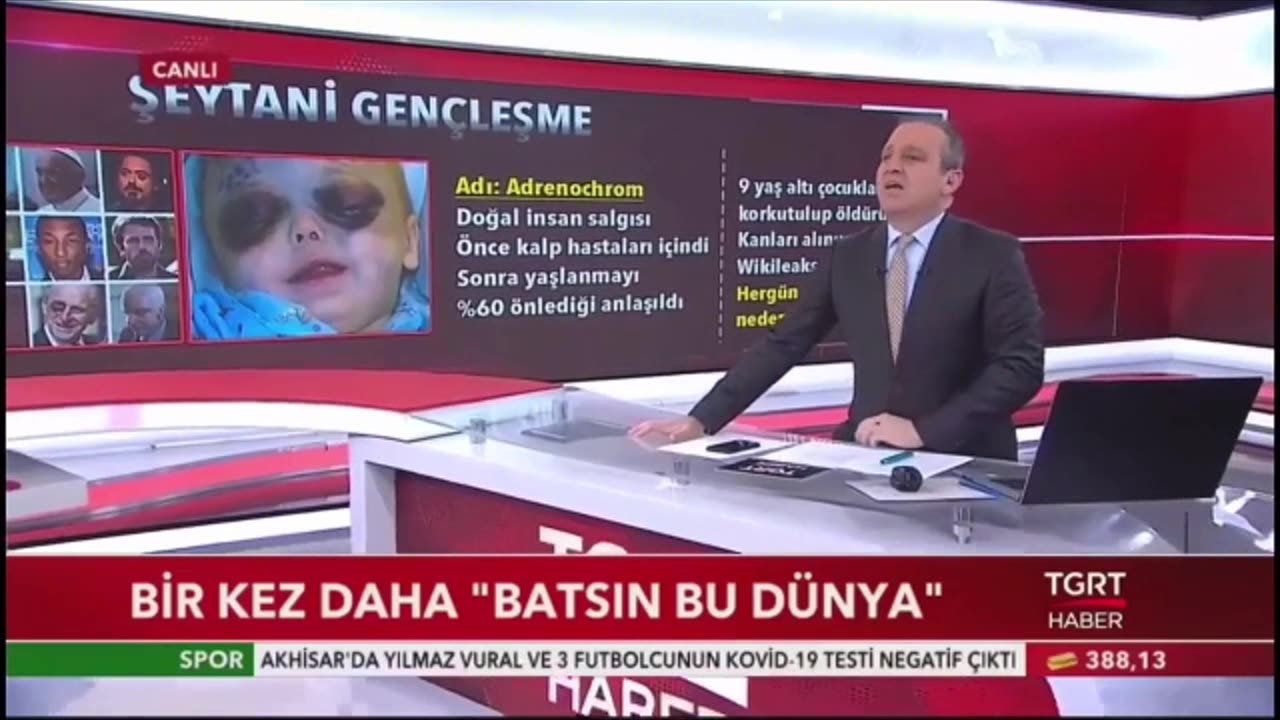 Türkisches Staatsfernsehen über Adrenochrome