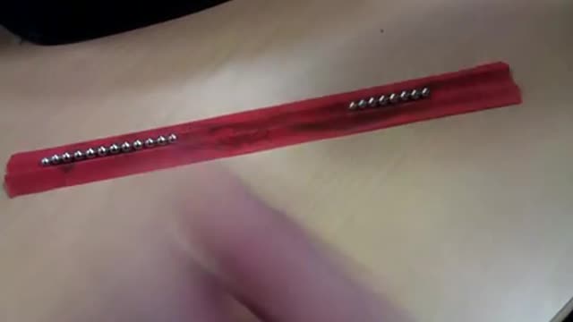 bucky balls/bb gauss launcher using a chopstick wrapper