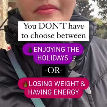 🤷 You don’t have to choose between enjoying the holidays -OR- looking and feeling freaking amazing