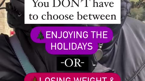 🤷 You don’t have to choose between enjoying the holidays -OR- looking and feeling freaking amazing