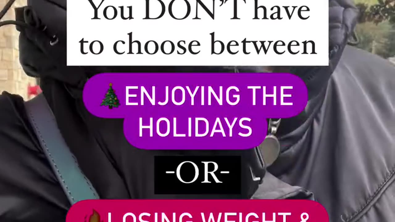 🤷 You don’t have to choose between enjoying the holidays -OR- looking and feeling freaking amazing