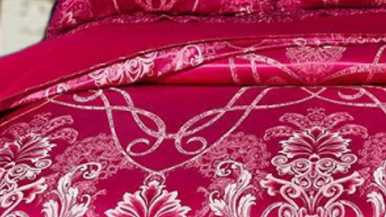 Short Video of Latest Beautiful Bed sheets Part 2