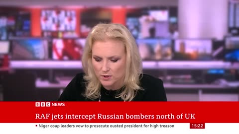 RAF intercepts Russian bombers north of UK - BBC News #BBCNewsAlerts,#BBCCoverage,#BBCNewsHeadlines