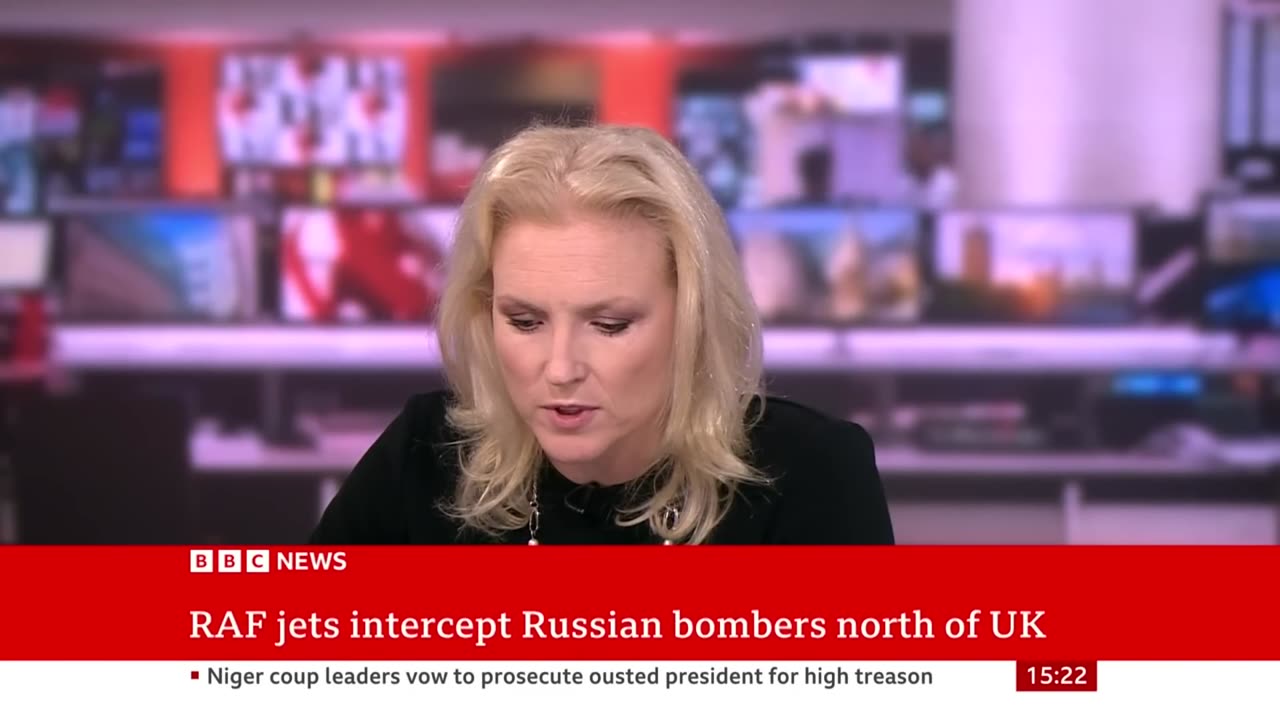 RAF intercepts Russian bombers north of UK - BBC News #BBCNewsAlerts,#BBCCoverage,#BBCNewsHeadlines