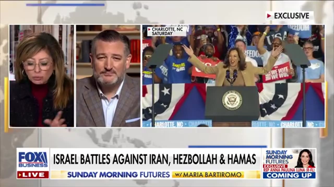 Is Kamala Harris ‘lying’ to the people of Pennsylvania?: Sen. Ted Cruz