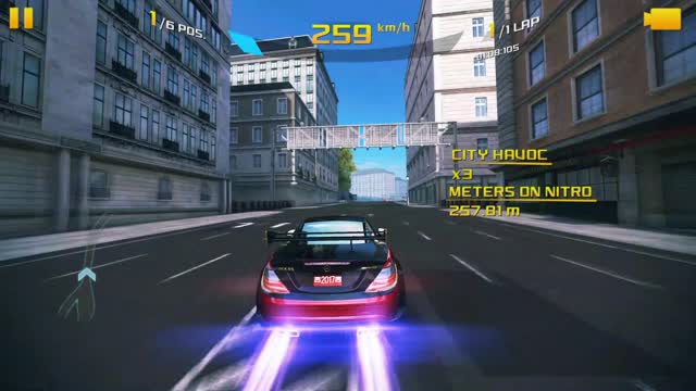 Asphalt 8 : Season 1 London track_classic