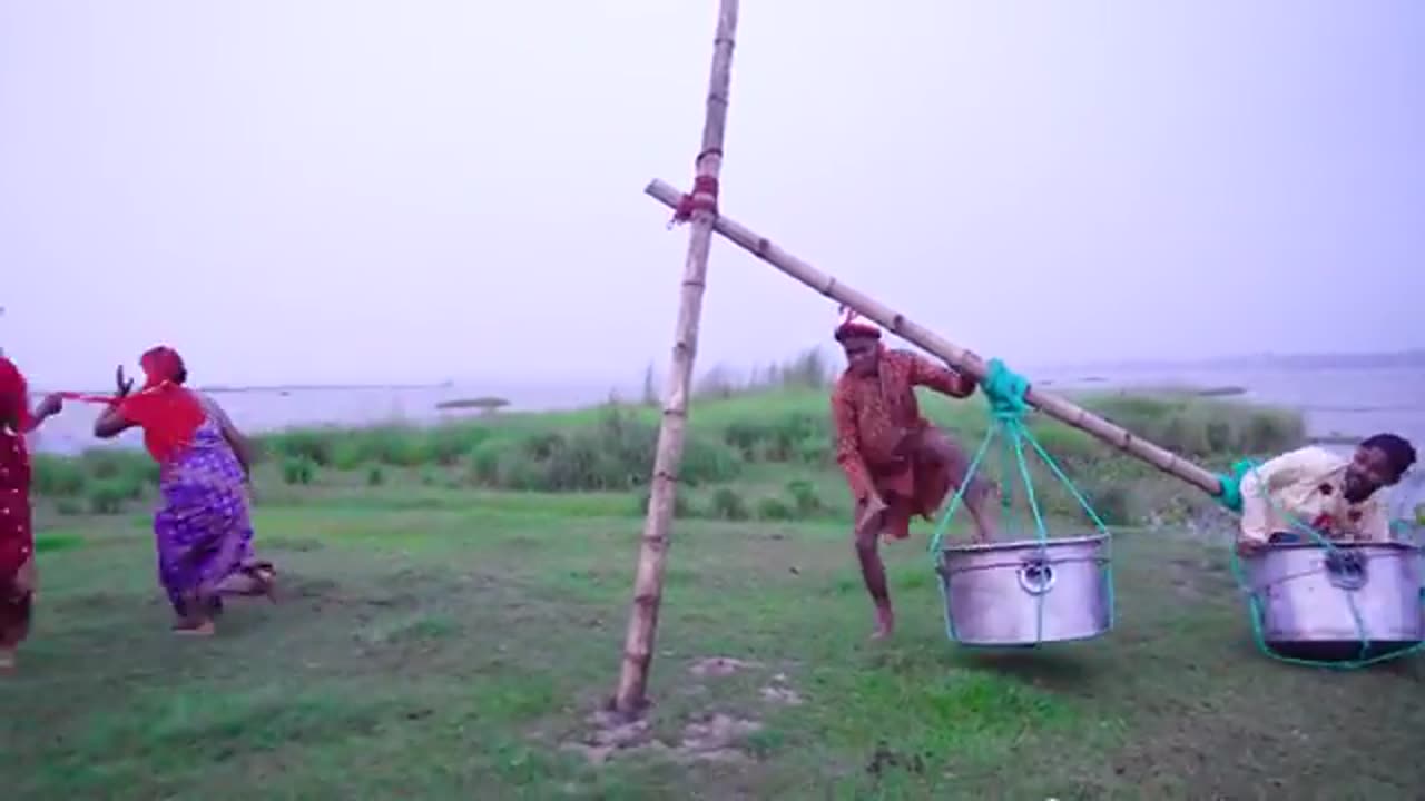 Funny video in village