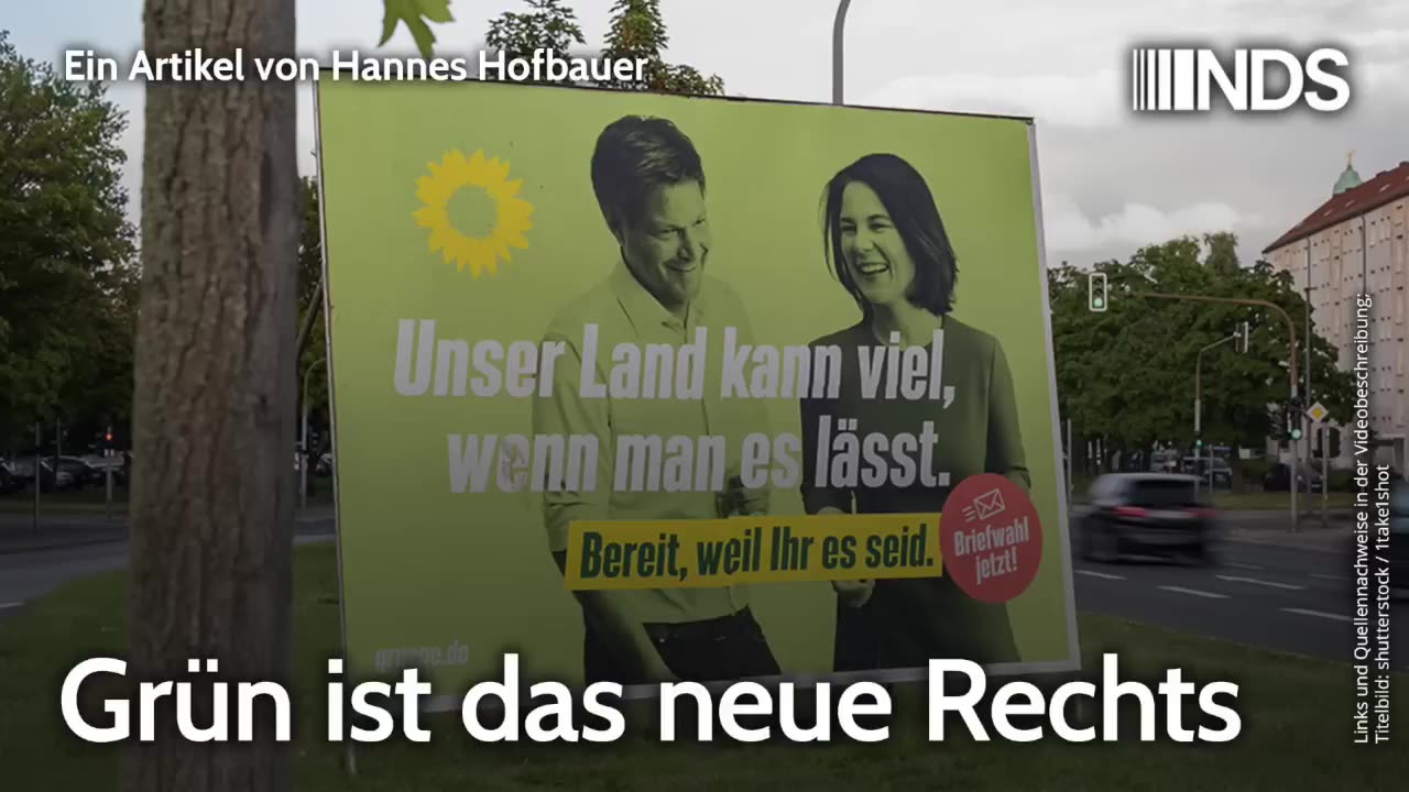 Grün ist das neue Rechts