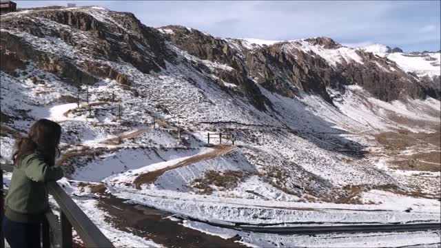 Farellones, La Parva and El Colorado ski resort in Santiago, Chile