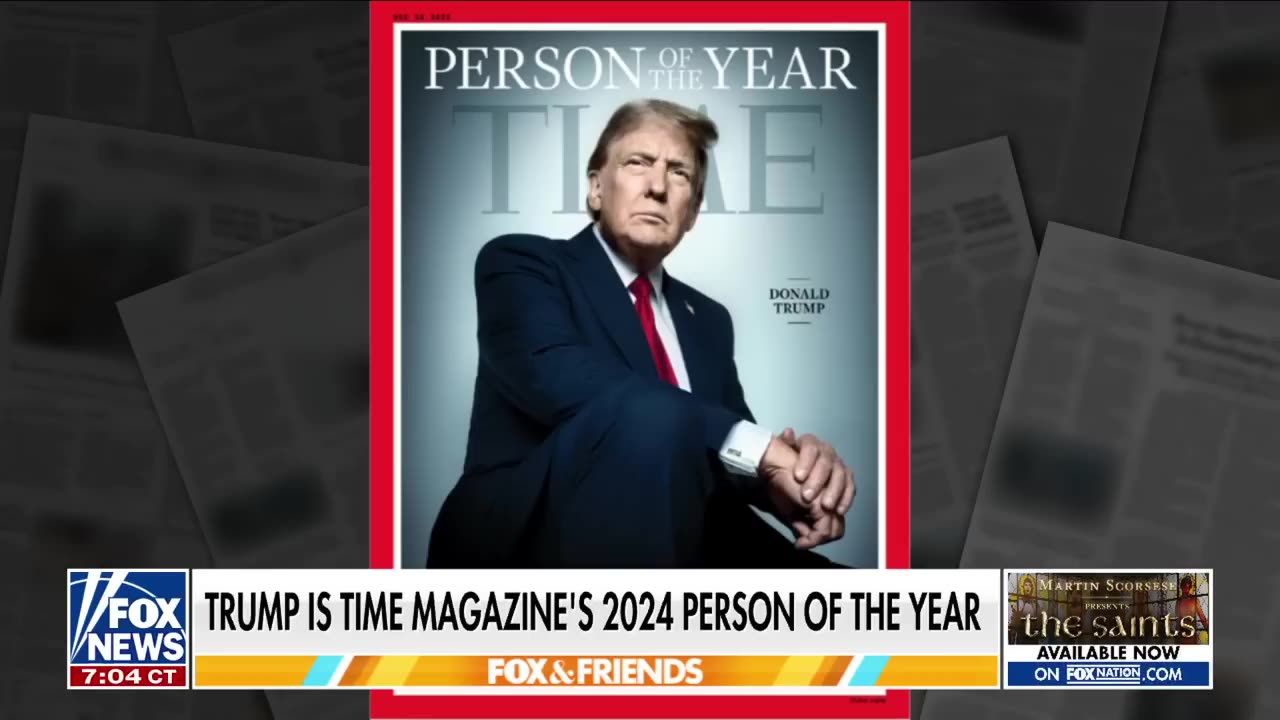 Trump named TIME 2024 Person of the Year