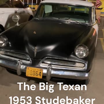 The Big Texan 1953 Studebaker Champion Police Car