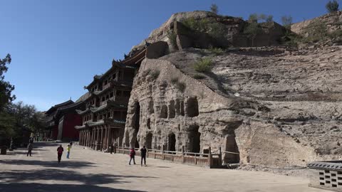 Yungang Grottoes, Shanxi, China [Amazing Places 4K]