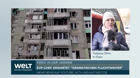 UKRAINE-KRIEG: Wie wahrscheinlich ist ein dramatischer Fluchtwinter?