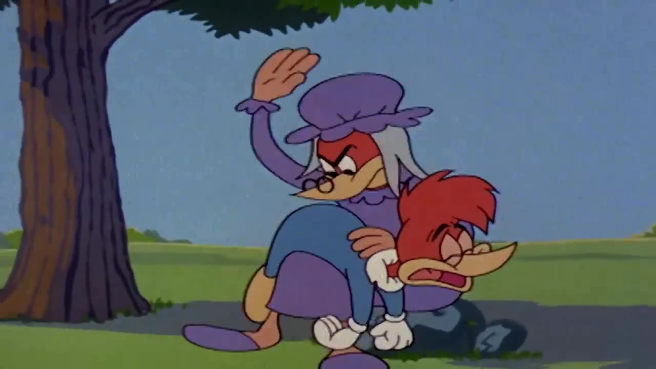 Pica-Pau em Pica-pau e chapeuzinho vermelho