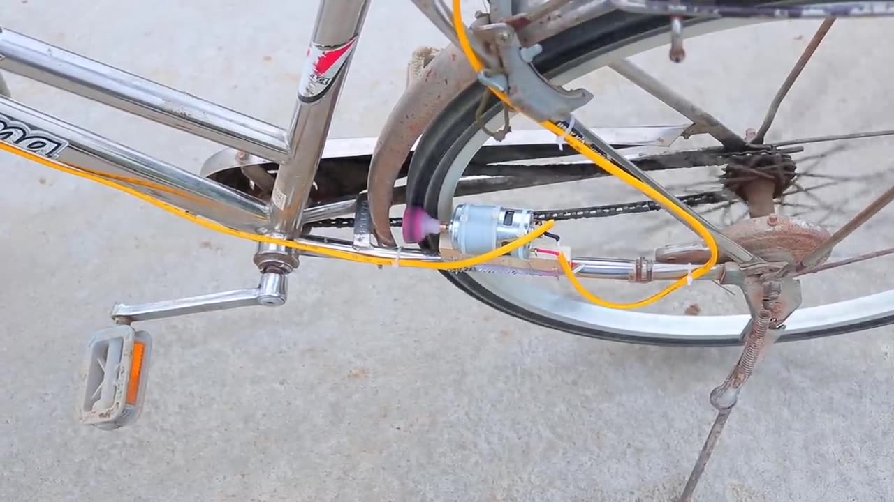 How to make electric bike from old bike