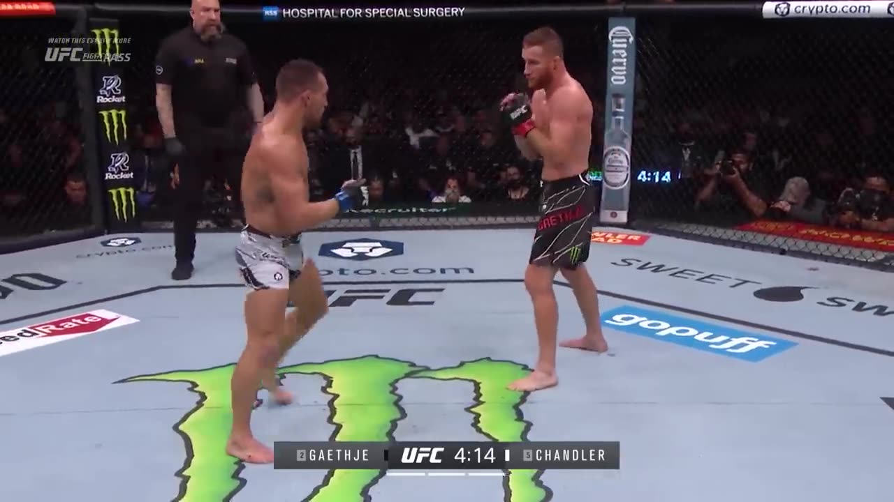 Justin Gaethje vs Michael Chandler UFC