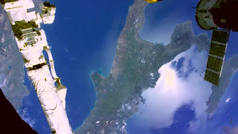 Graded Footage of Italy from Space