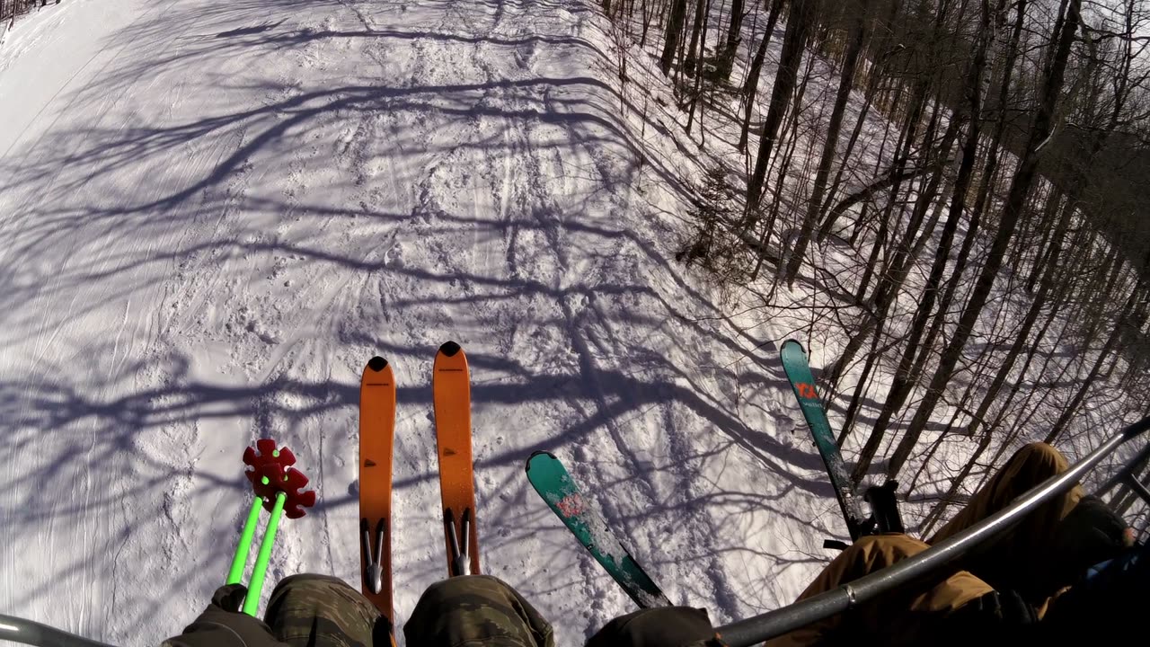 Sunny Day at Dartmouth Skiway